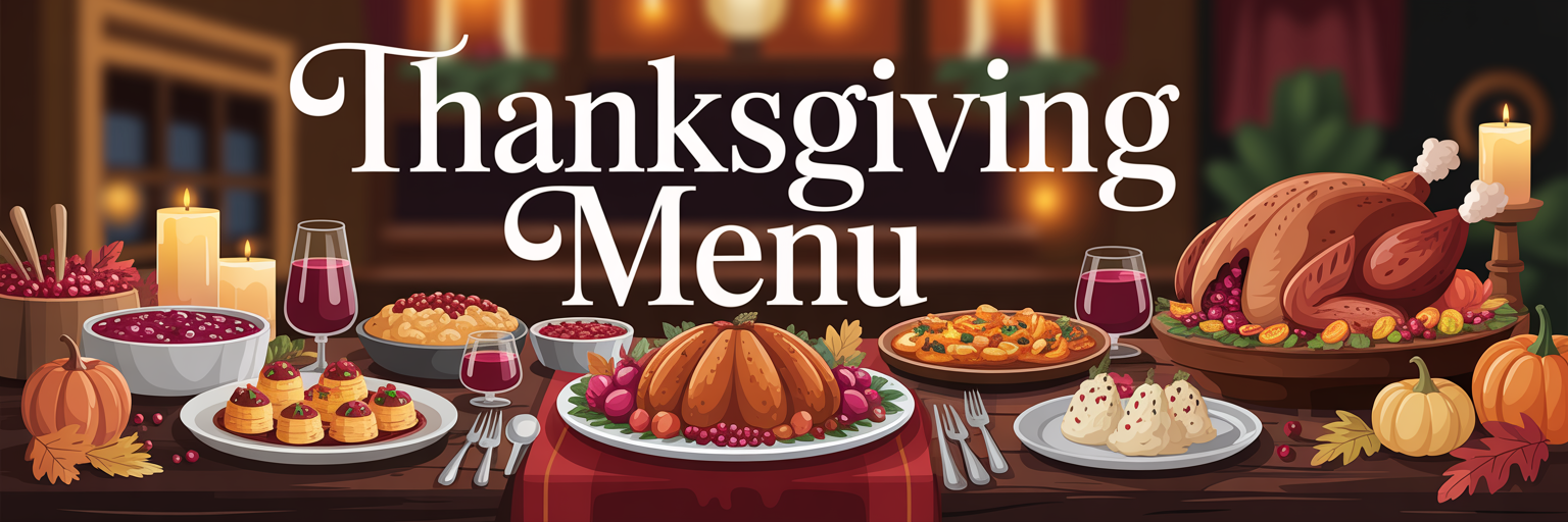 Thanksgiving Menu