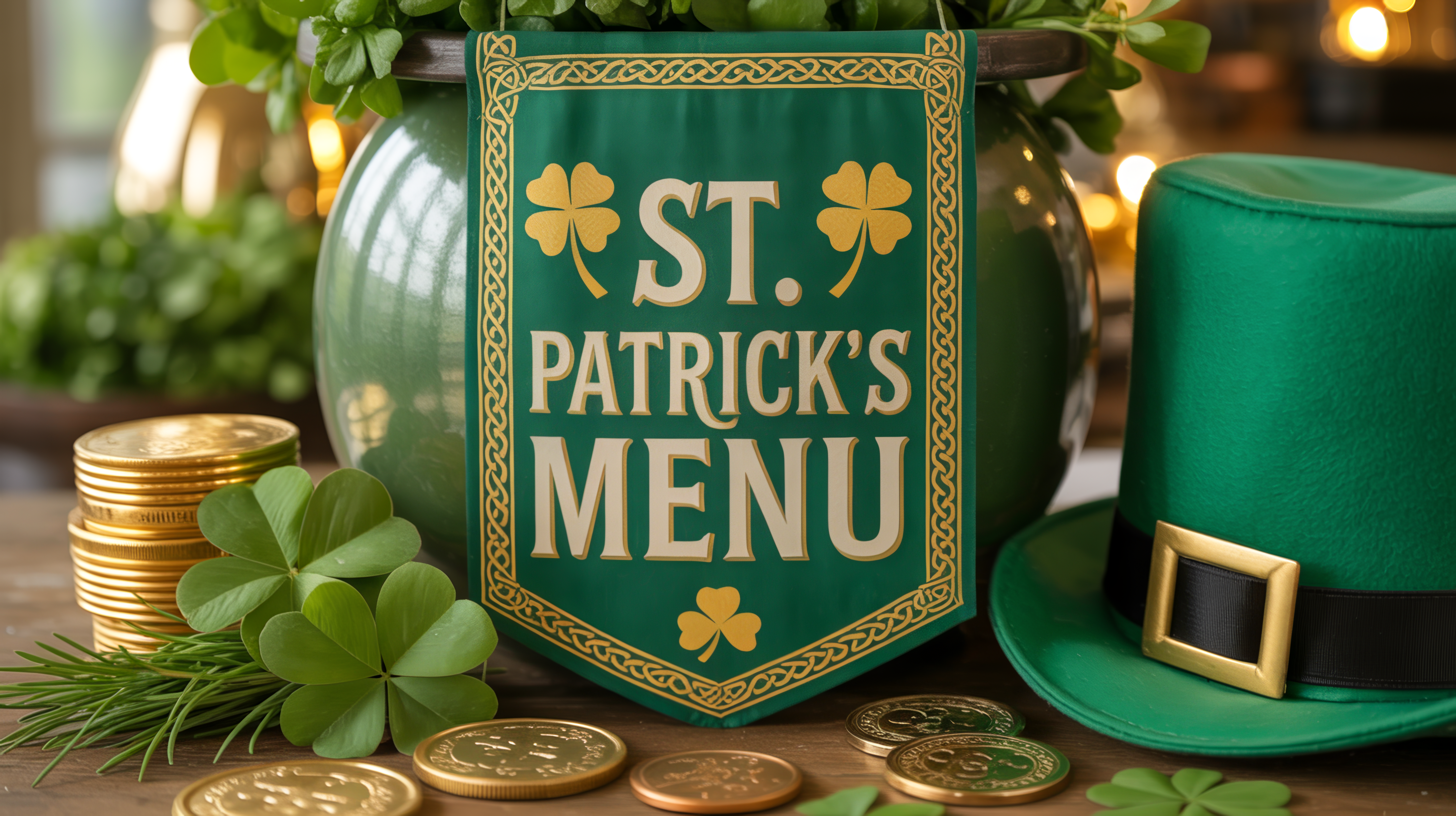 St. Patrick's Menu